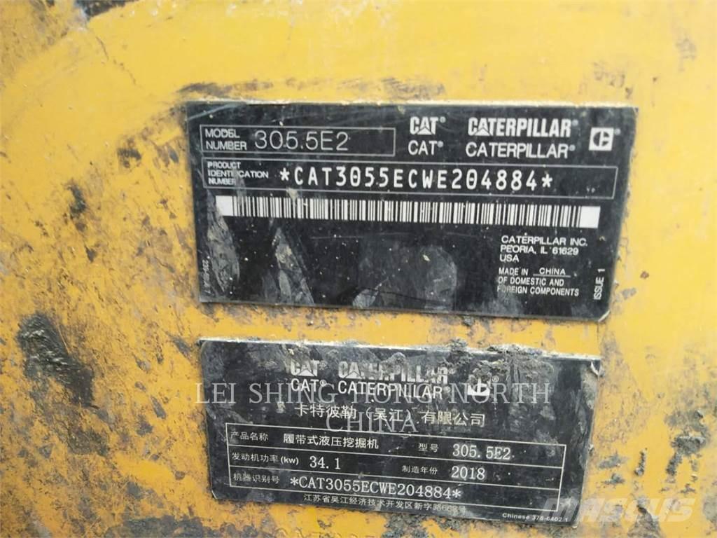 CAT 305.5E2 Escavadeiras de esteiras