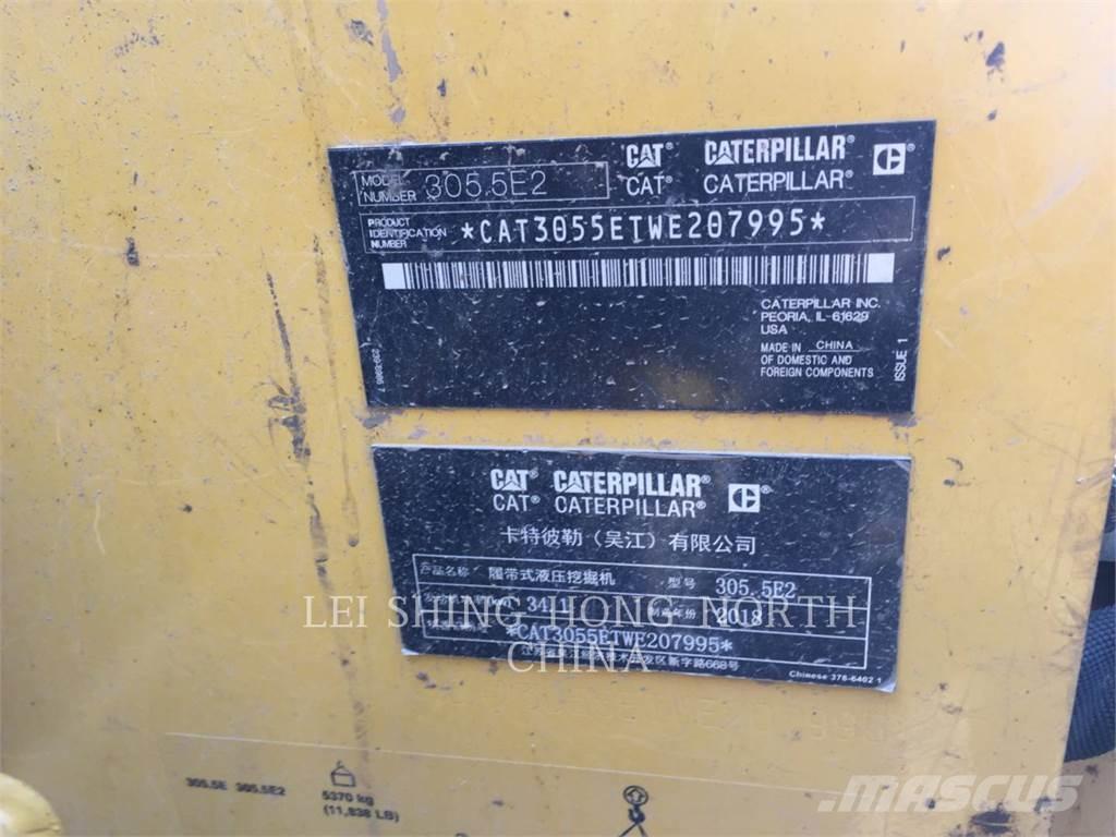 CAT 305.5E2 Escavadeiras de esteiras