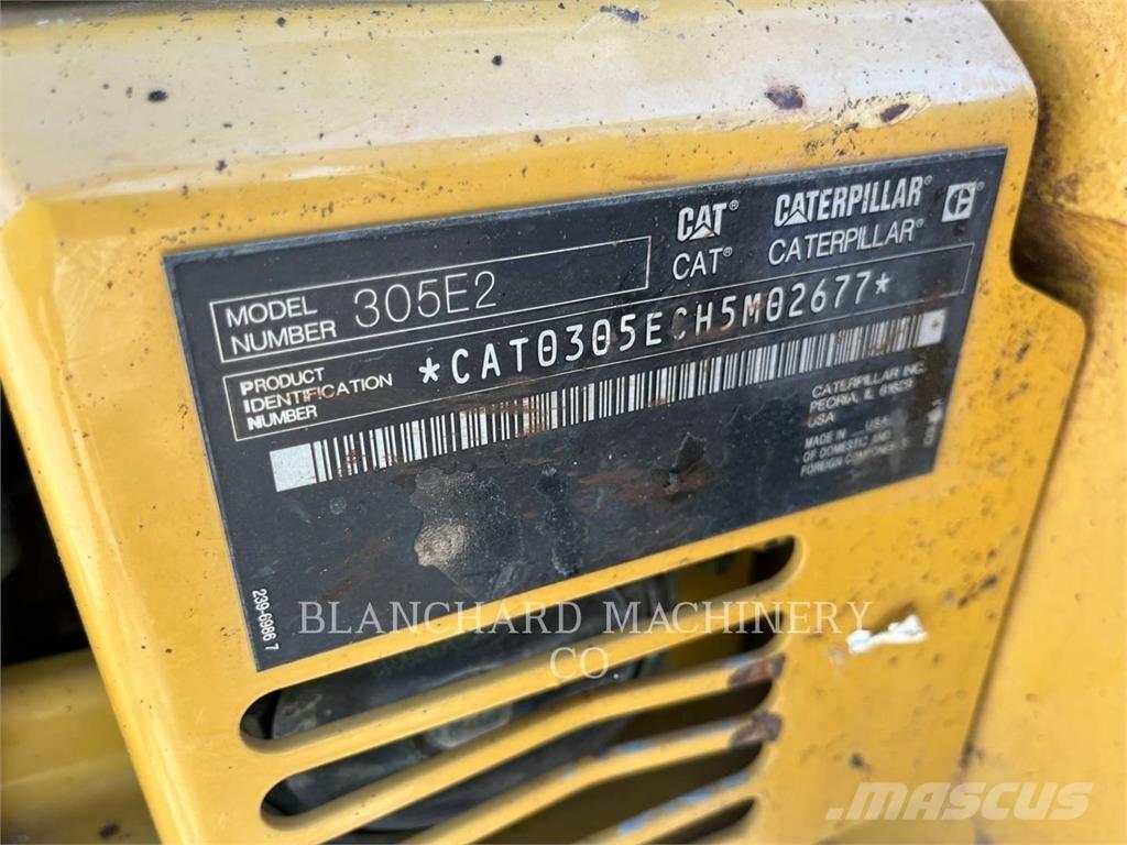 CAT 305E2CR Escavadeiras de esteiras