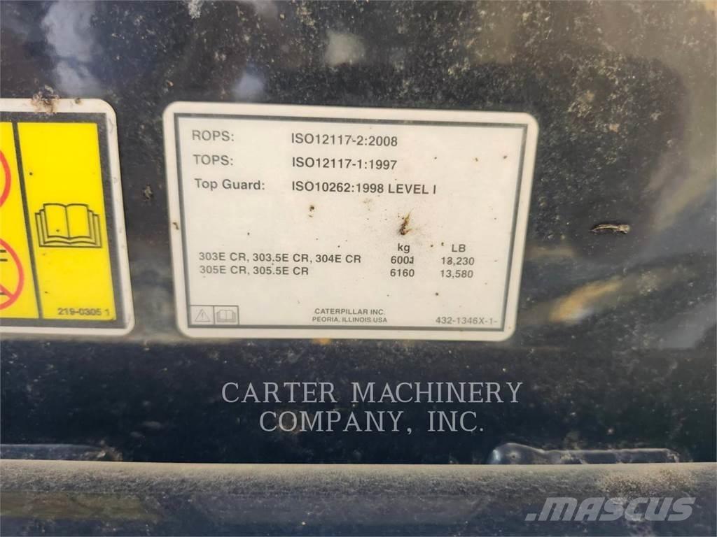 CAT 305ECR Escavadeiras de esteiras