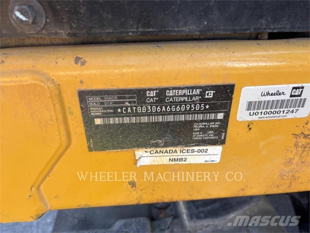 CAT 306 C3 TAQ Escavadeiras de esteiras