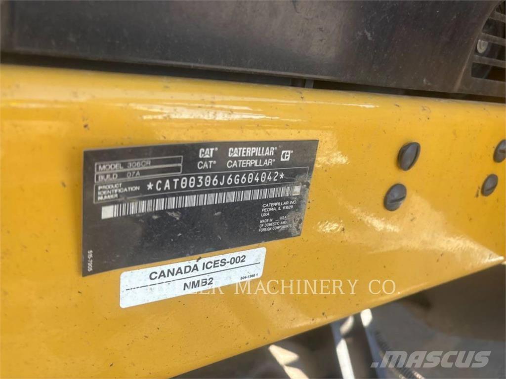 CAT 306 C3 TH Escavadeiras de esteiras