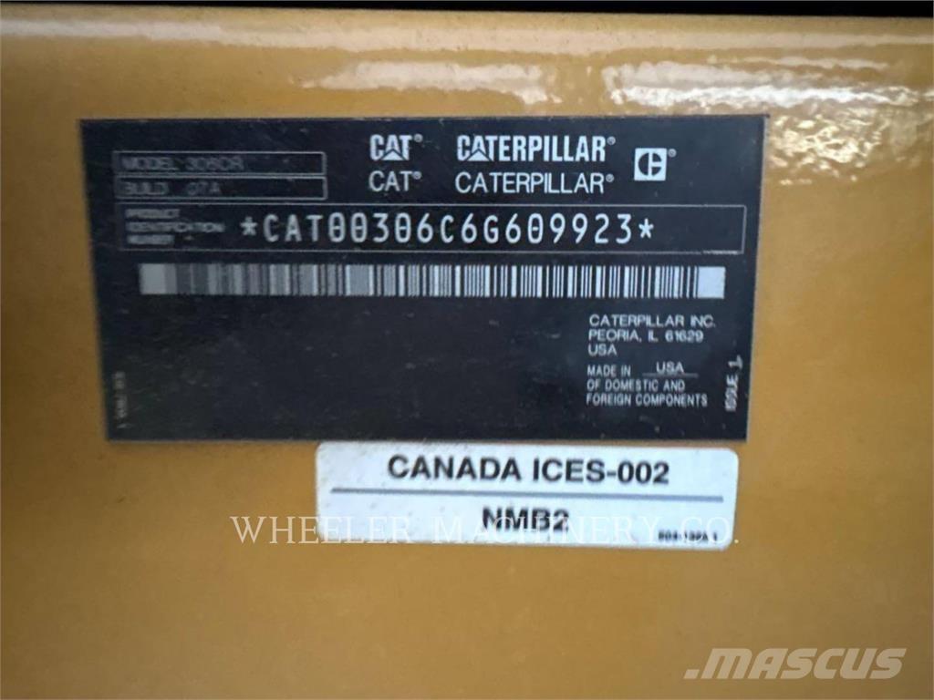 CAT 306 C3 THQ Escavadeiras de esteiras