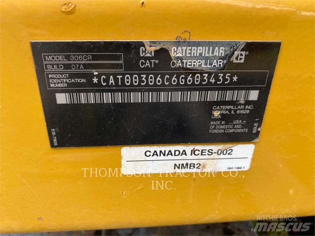 CAT 306CR Escavadeiras de esteiras