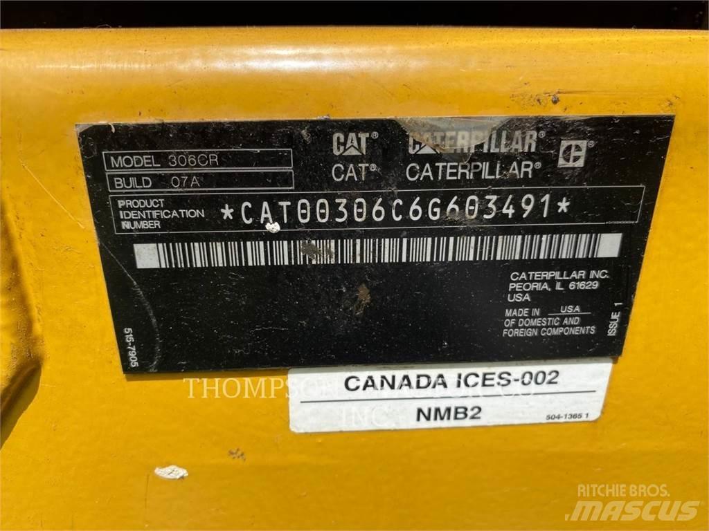 CAT 306CR Escavadeiras de esteiras