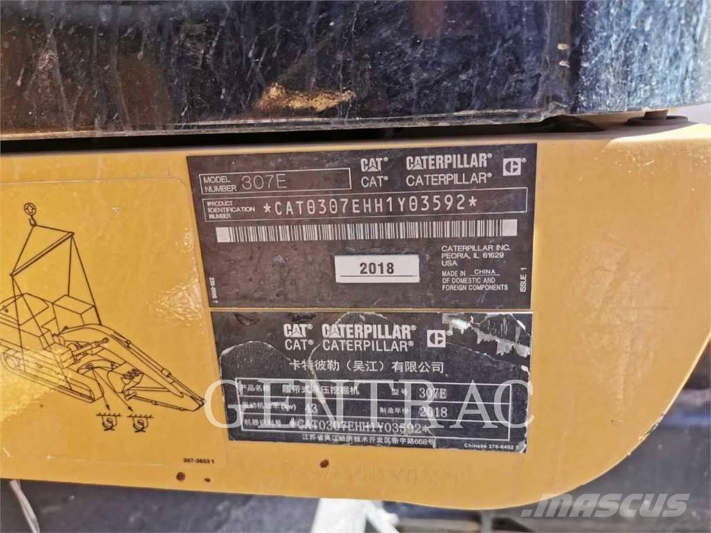 CAT 307E Escavadeiras de esteiras