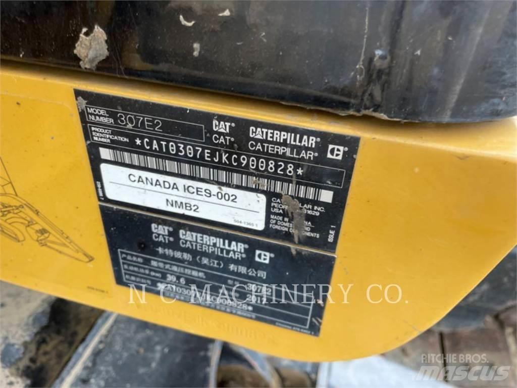 CAT 307E2 Escavadeiras de esteiras