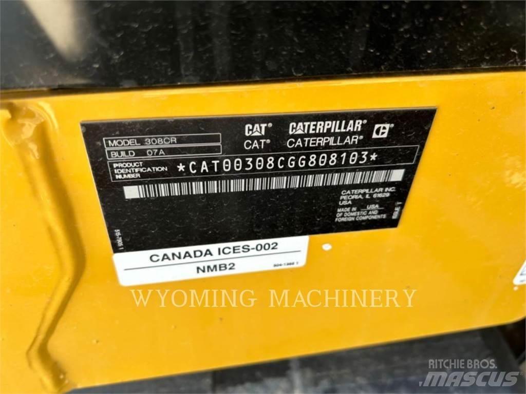 CAT 308 Escavadeiras de esteiras