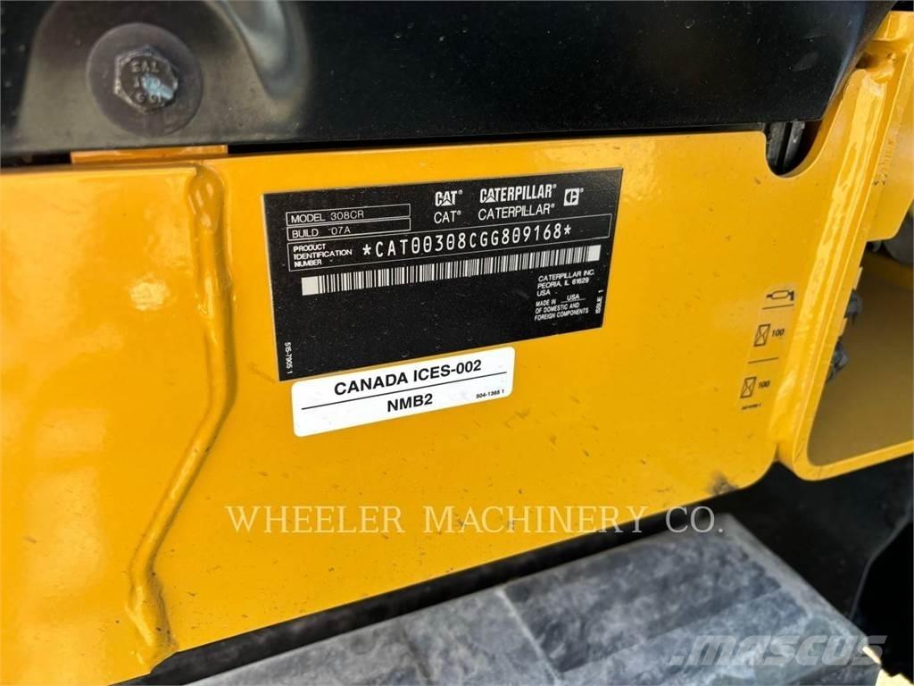 CAT 308 Escavadeiras de esteiras