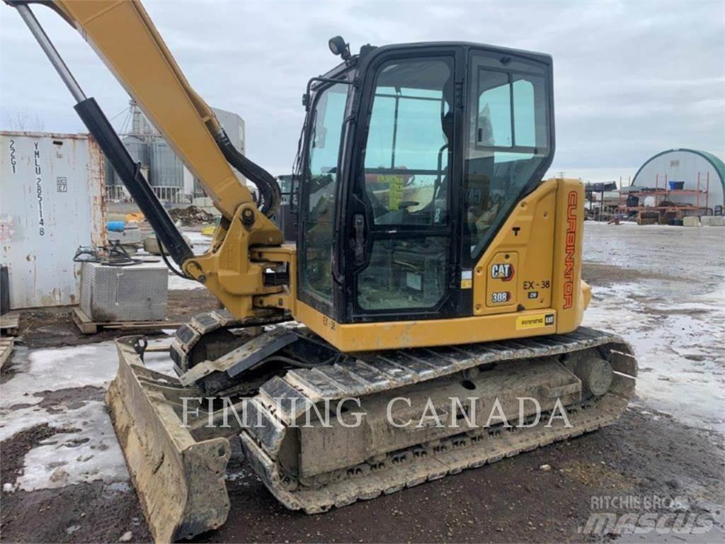 CAT 308-07 Escavadeiras de esteiras