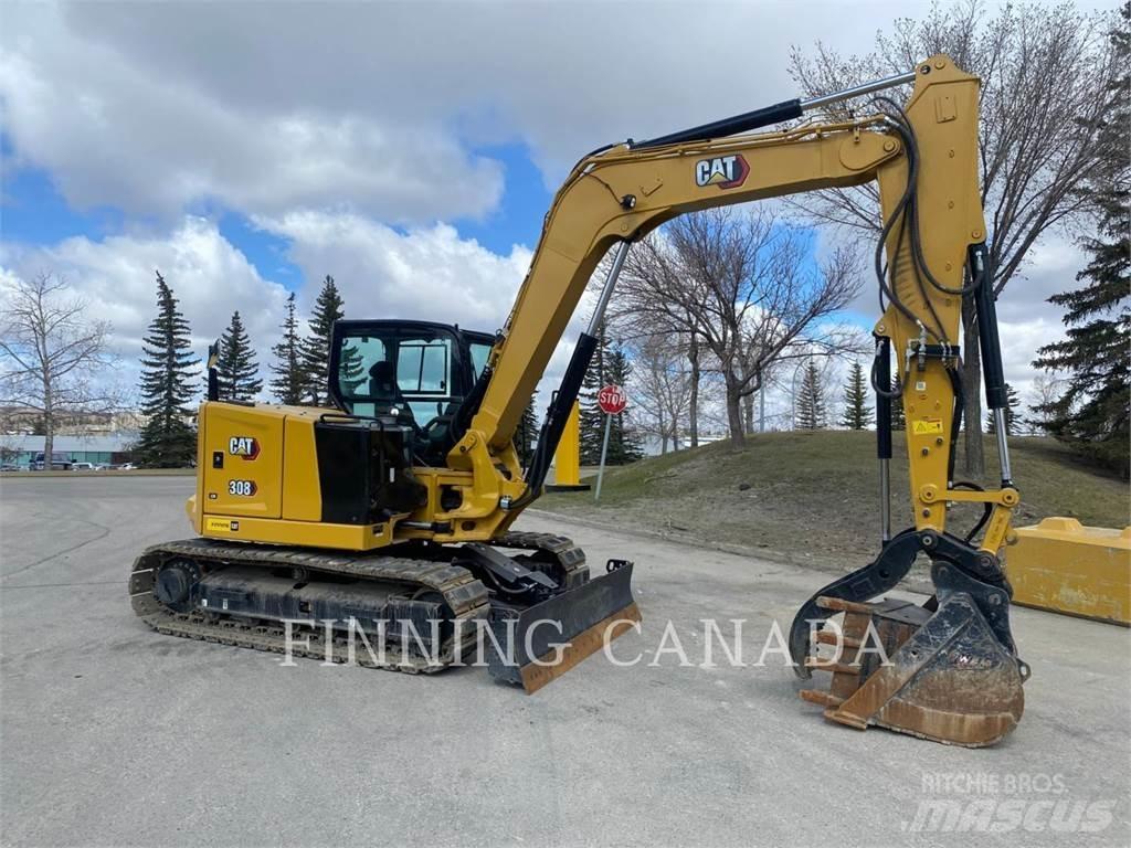 CAT 308-07 Escavadeiras de esteiras