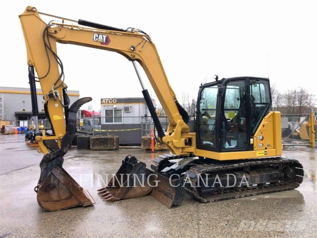 CAT 308-07 Escavadeiras de esteiras