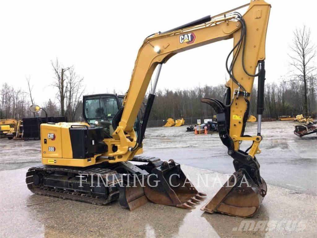 CAT 308-07 Escavadeiras de esteiras