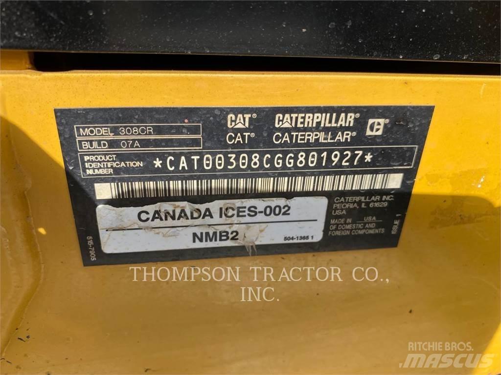 CAT 308CR Escavadeiras de esteiras