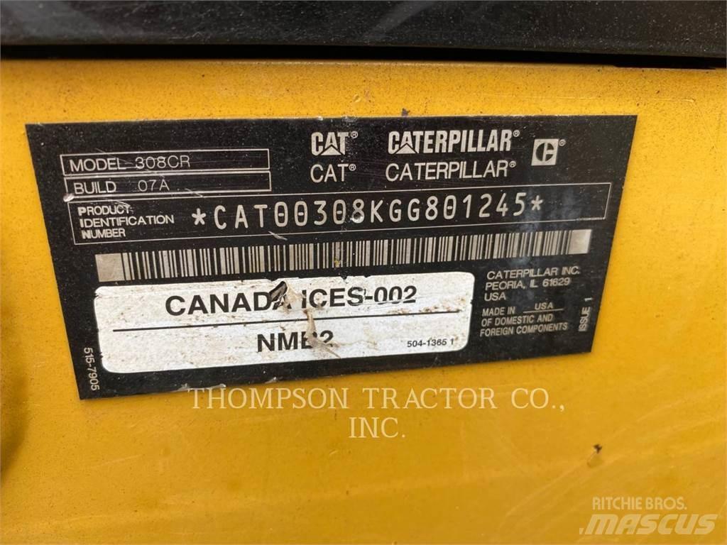 CAT 308CR Escavadeiras de esteiras