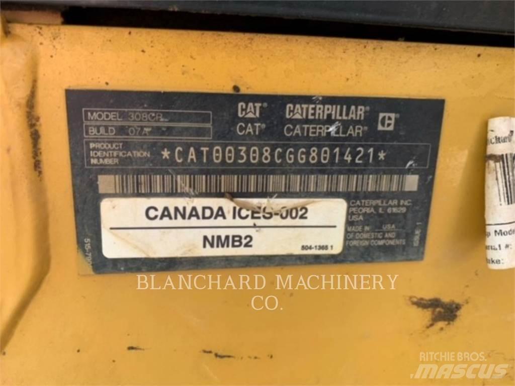 CAT 308CR Escavadeiras de esteiras