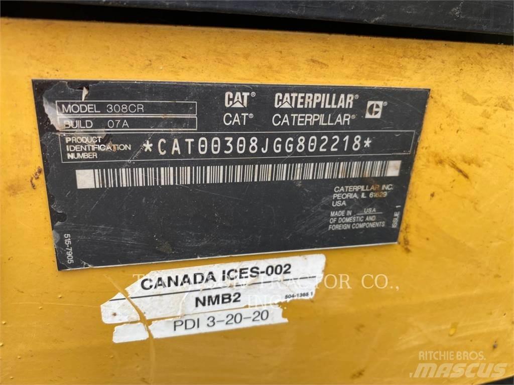 CAT 308CR Escavadeiras de esteiras