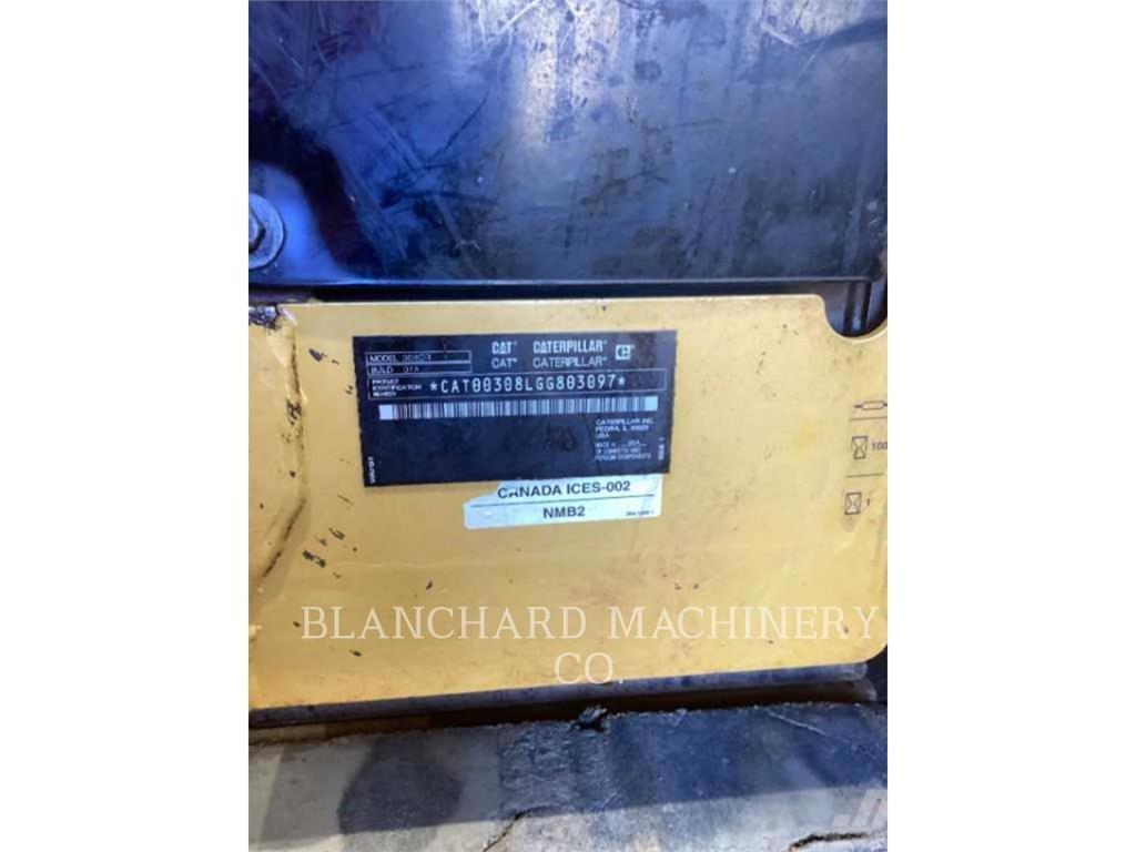 CAT 308CR Escavadeiras de esteiras