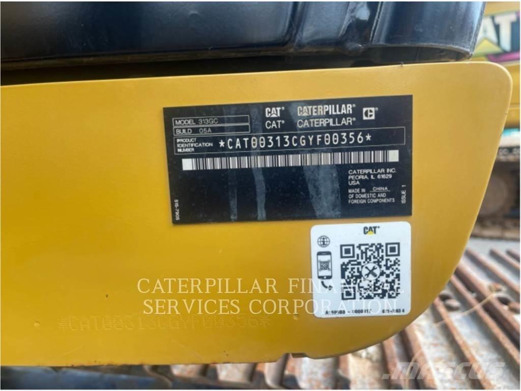 CAT 313-05GC Escavadeiras de esteiras