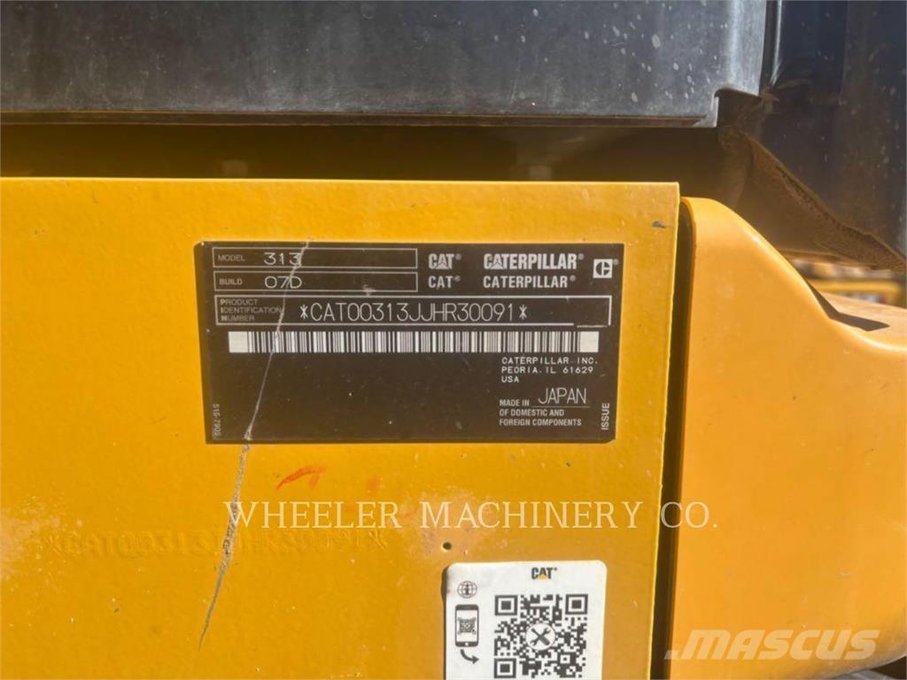 CAT 313 TH Escavadeiras de esteiras