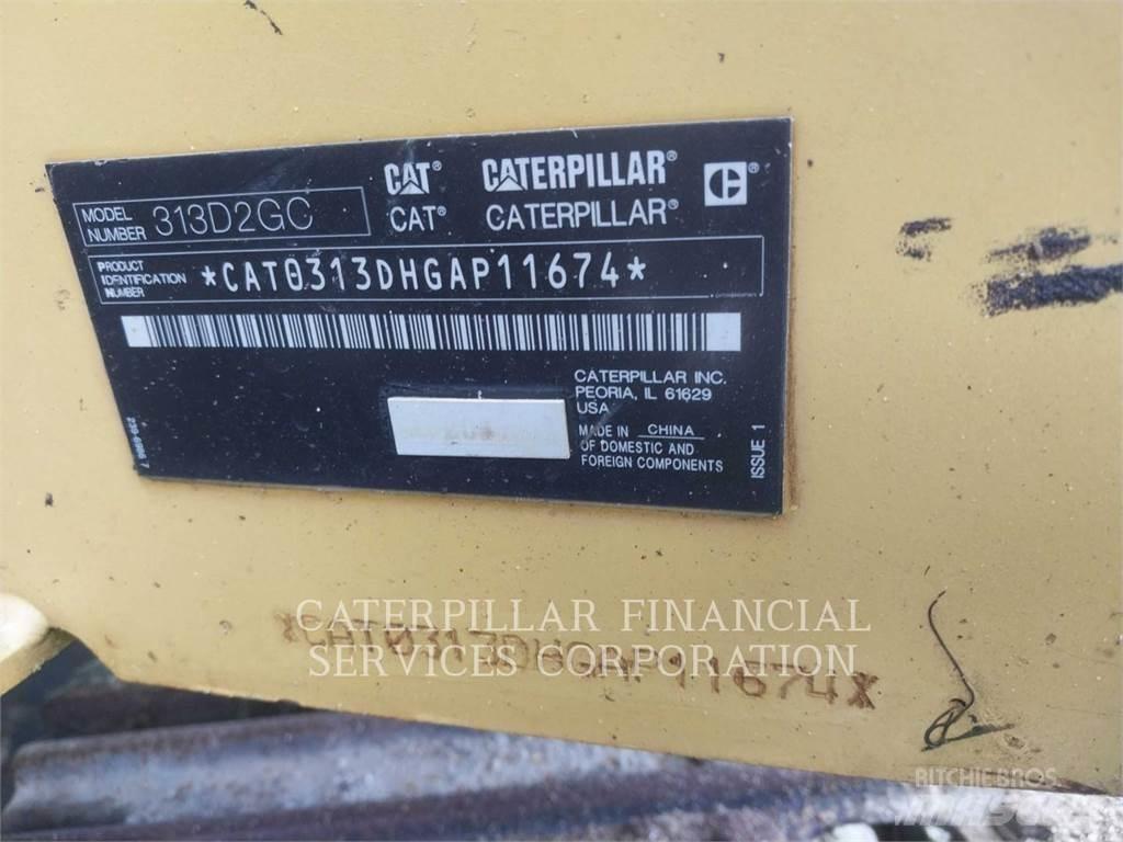 CAT 313D2GC Escavadeiras de esteiras