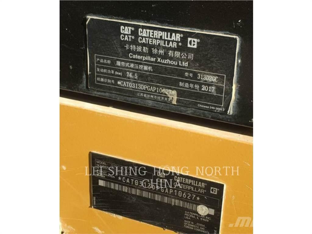 CAT 313D2GC Escavadeiras de esteiras