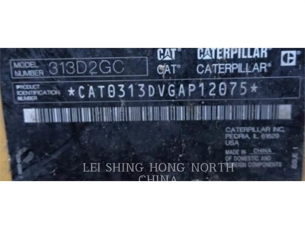 CAT 313D2GC Escavadeiras de esteiras
