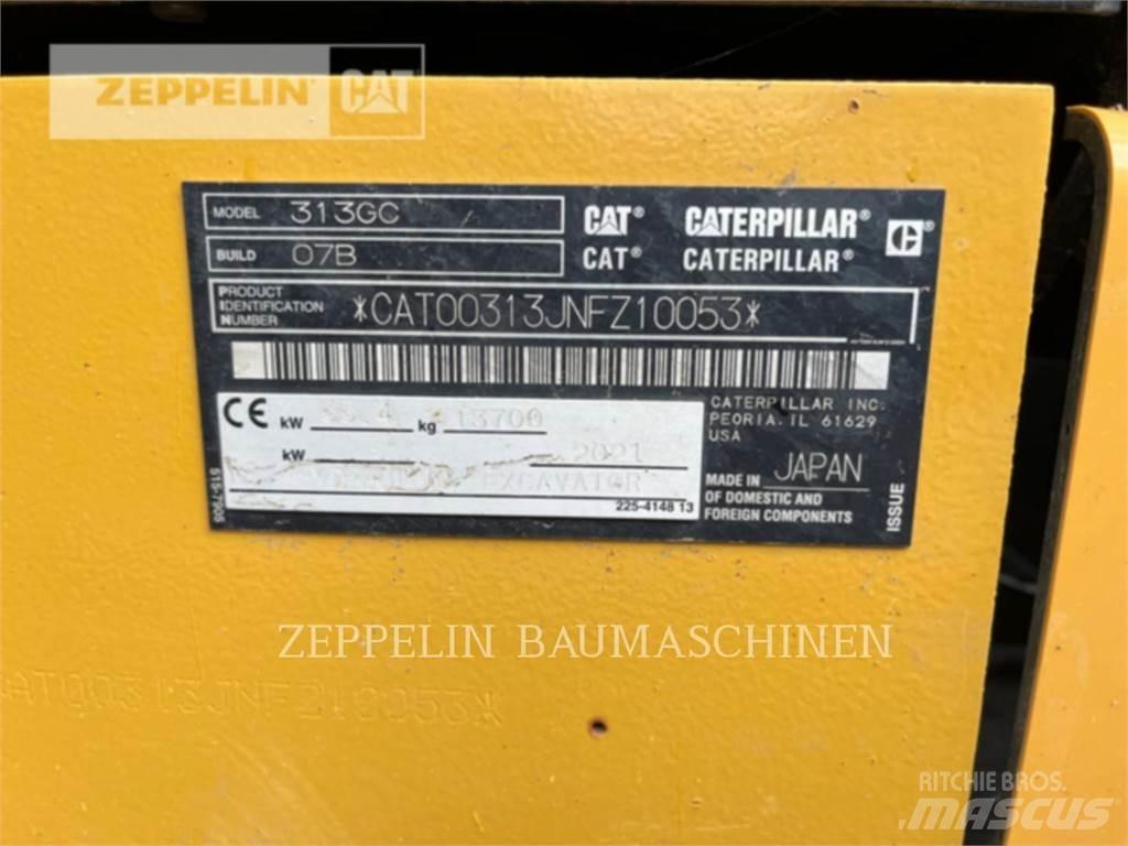 CAT 313GC Escavadeiras de esteiras