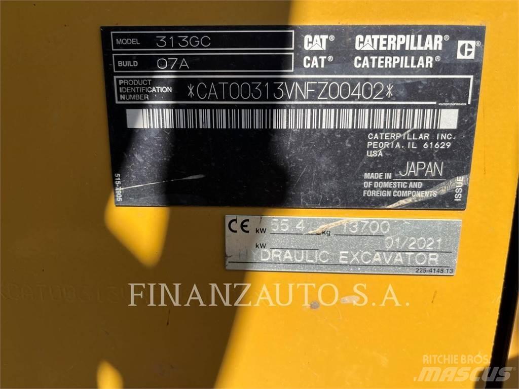 CAT 313GC Escavadeiras de esteiras