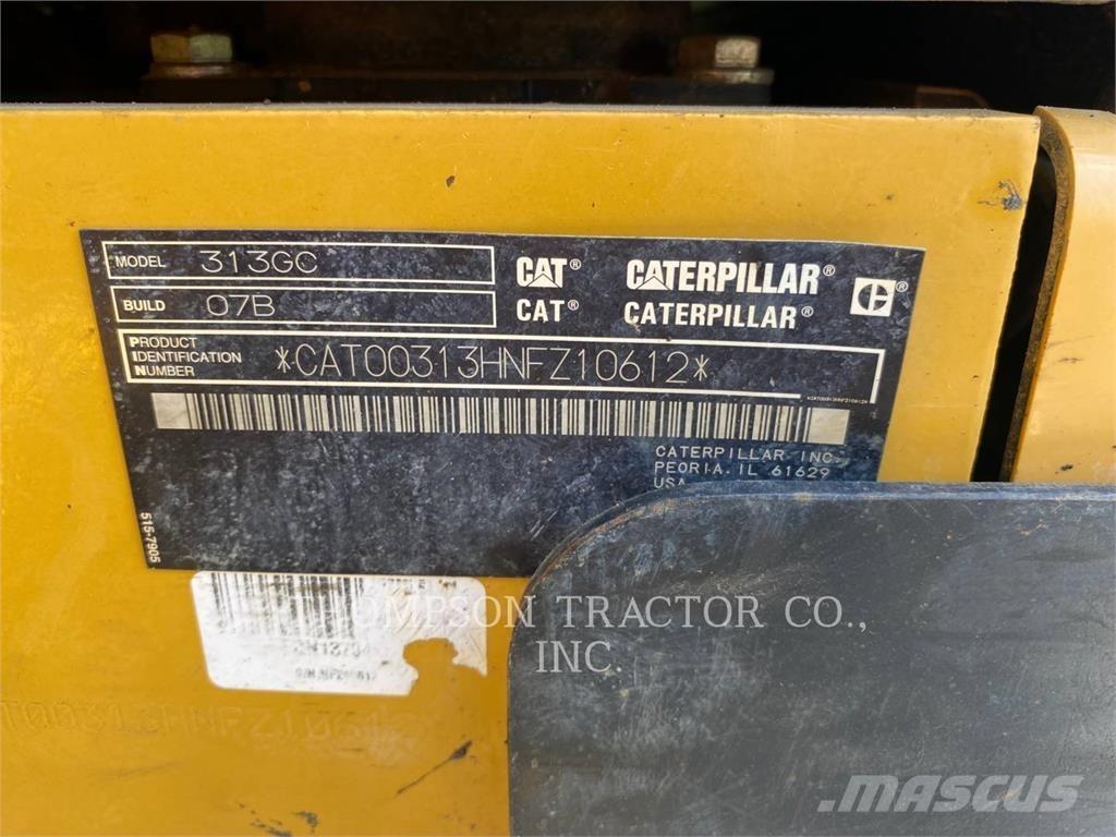 CAT 313GC Escavadeiras de esteiras