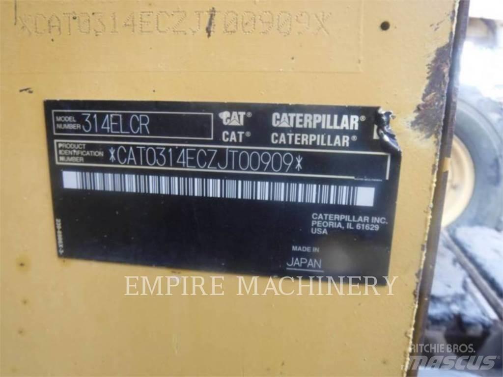 CAT 314E LCR Escavadeiras de esteiras
