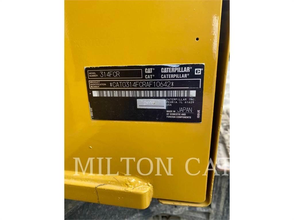 CAT 314F Escavadeiras de esteiras