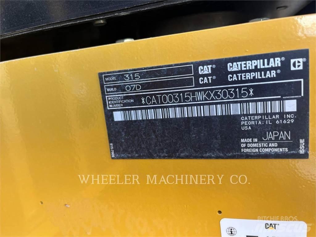 CAT 315 CF Escavadeiras de esteiras