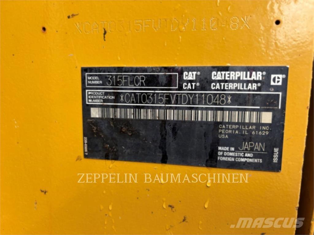 CAT 315FL Escavadeiras de esteiras