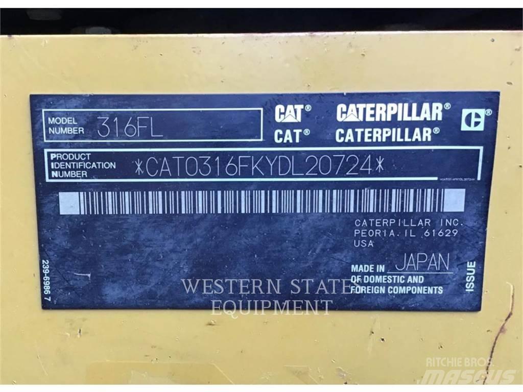 CAT 316F Escavadeiras de esteiras
