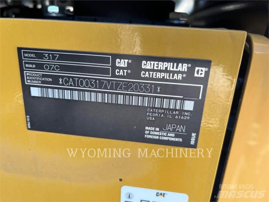 CAT 317 Escavadeiras de esteiras