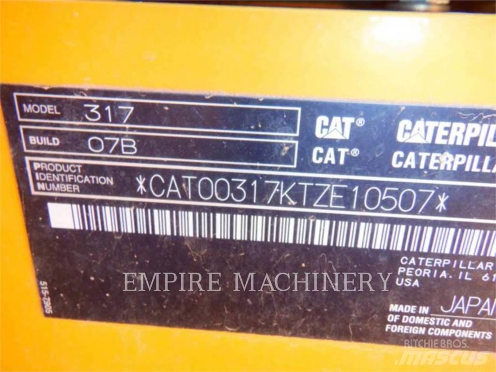 CAT 317-07 Escavadeiras de esteiras