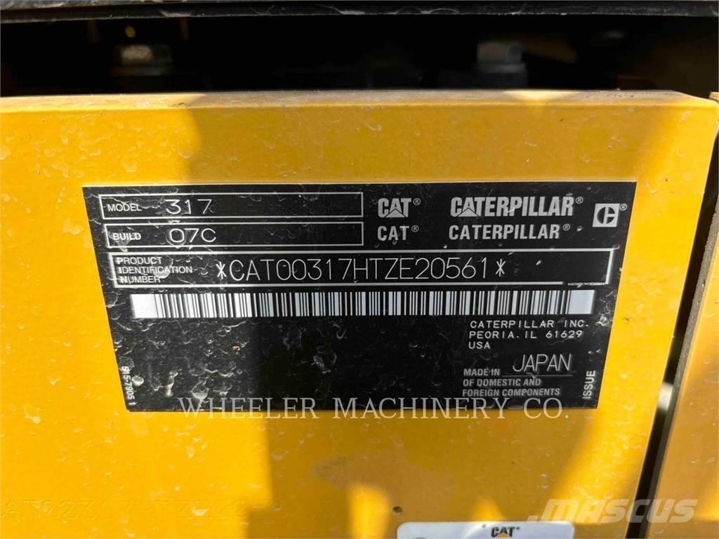 CAT 317 CF Escavadeiras de esteiras