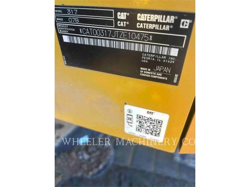CAT 317 CF Escavadeiras de esteiras