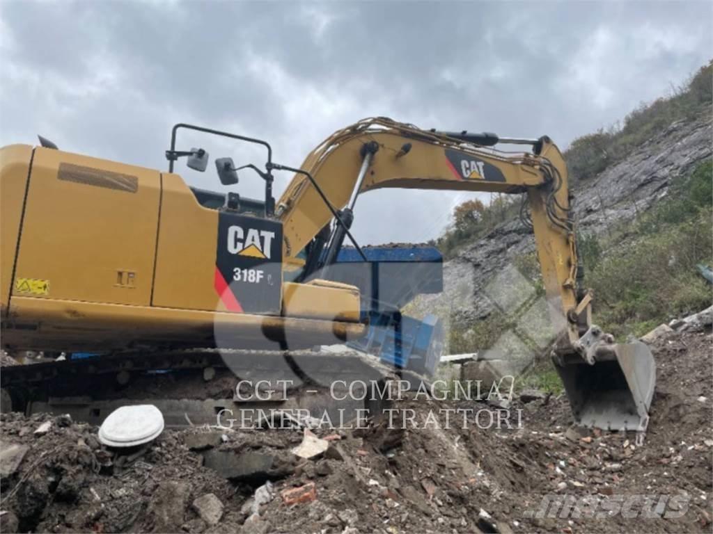 CAT 318F Escavadeiras de esteiras