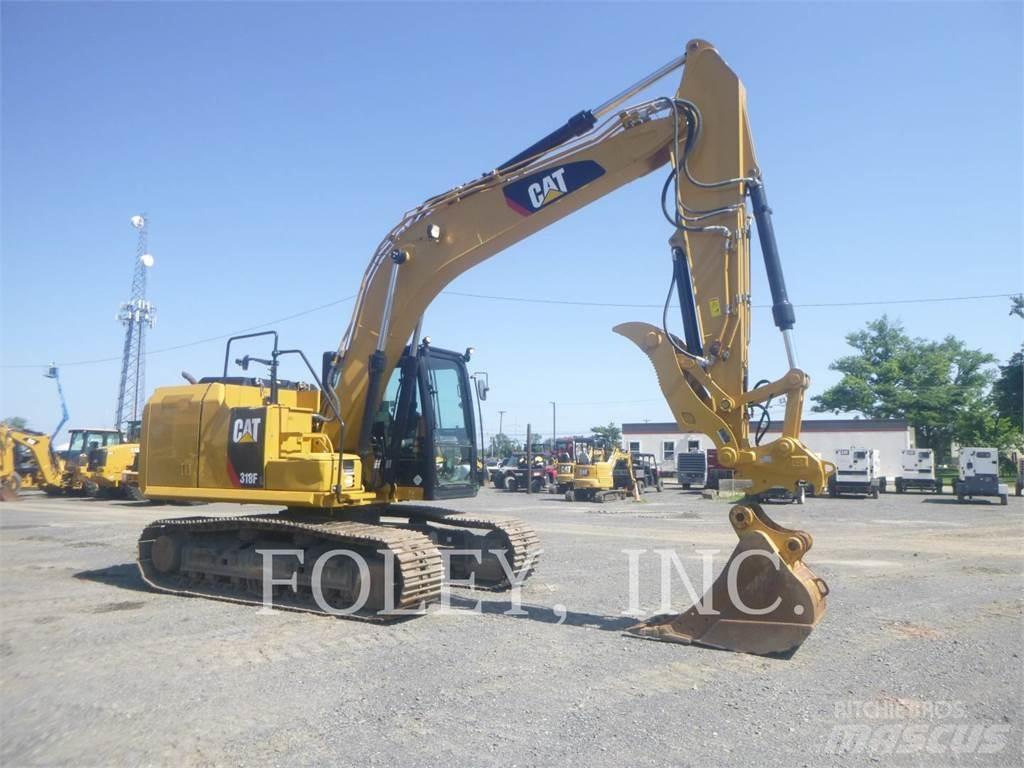 CAT 318FL Escavadeiras de esteiras