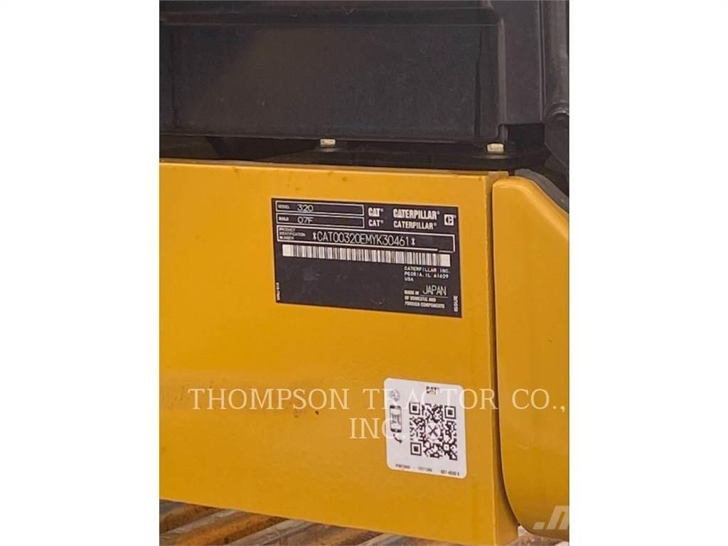 CAT 320 Escavadeiras de esteiras