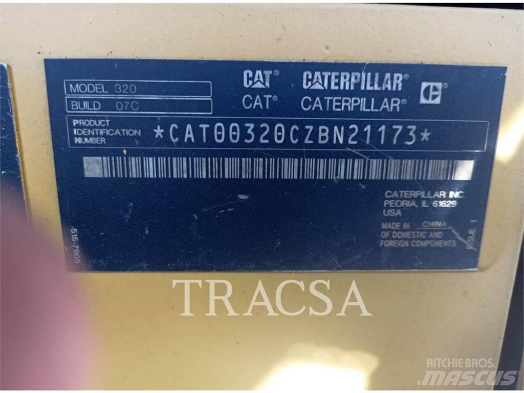 CAT 320 Escavadeiras de esteiras