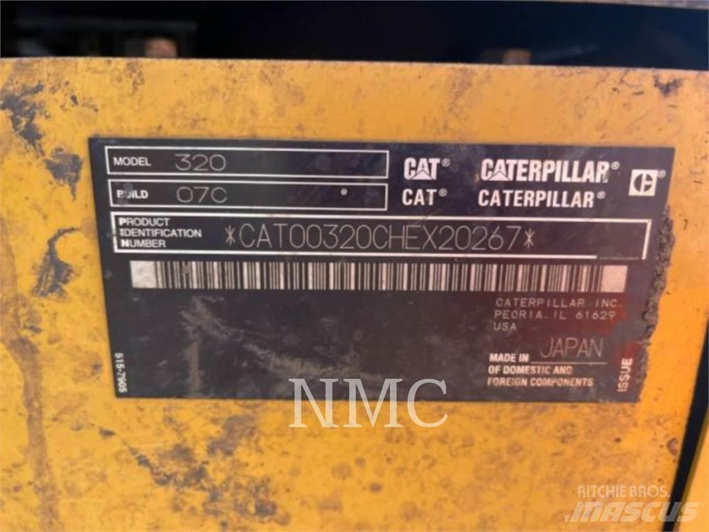 CAT 320 Escavadeiras de esteiras