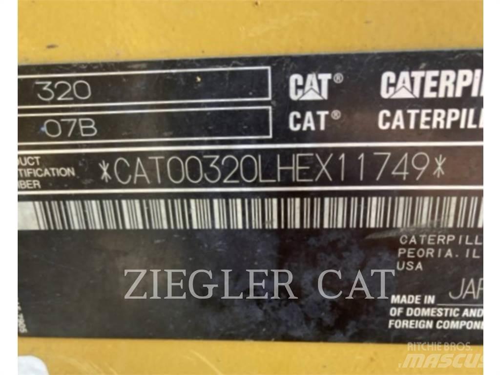 CAT 320 Escavadeiras de esteiras