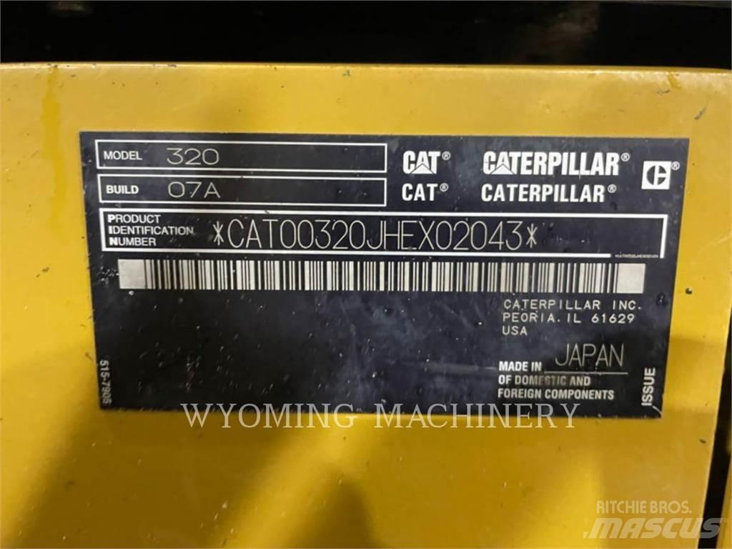 CAT 320 Escavadeiras de esteiras