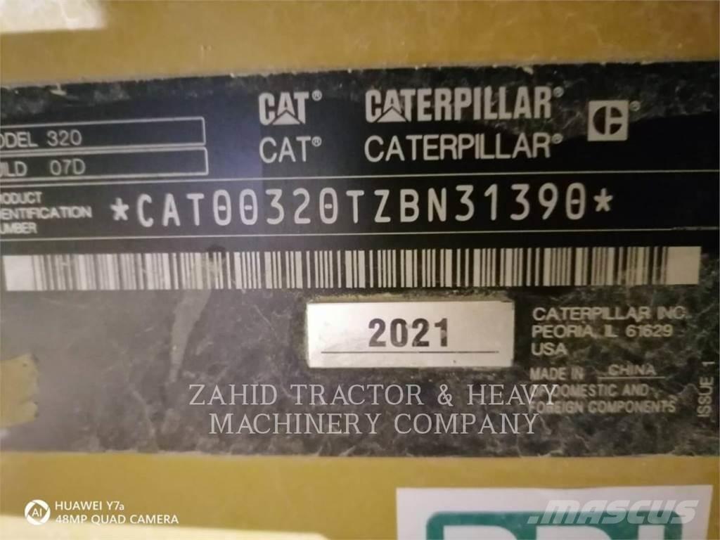 CAT 320-07 Escavadeiras de esteiras