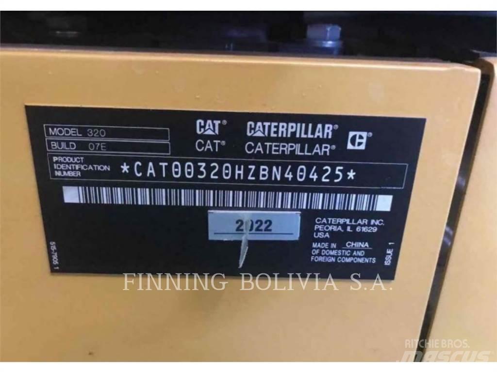 CAT 320-07 Escavadeiras de esteiras