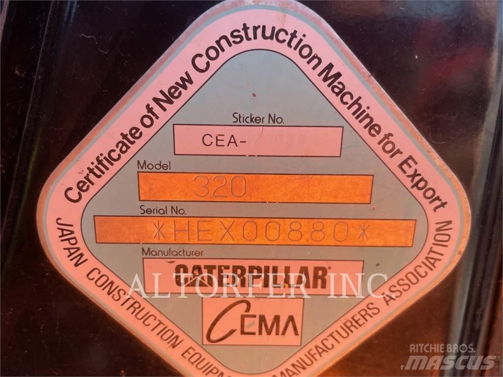 CAT 320-07 Escavadeiras de esteiras