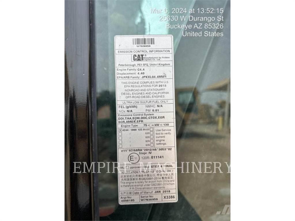 CAT 320-07 P Escavadeiras de esteiras